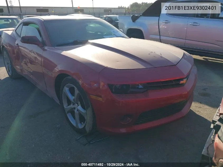 2014 Chevrolet Camaro 1Lt VIN: 2G1FB1E3XE9302401 Lot: 40711492