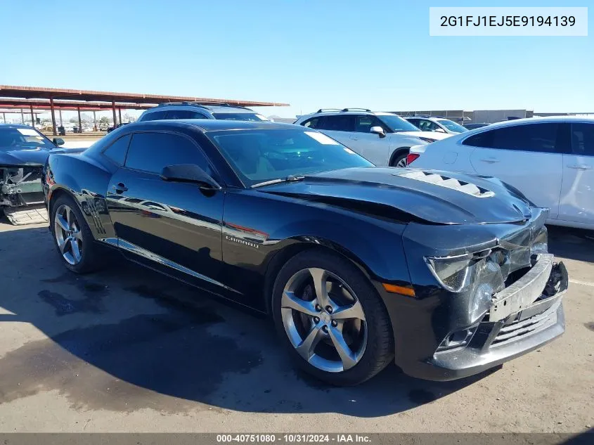 2014 Chevrolet Camaro 1Ss VIN: 2G1FJ1EJ5E9194139 Lot: 40751080