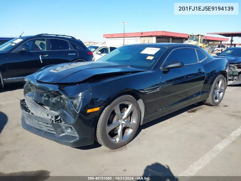 2014 Chevrolet Camaro 1Ss VIN: 2G1FJ1EJ5E9194139 Lot: 40751080