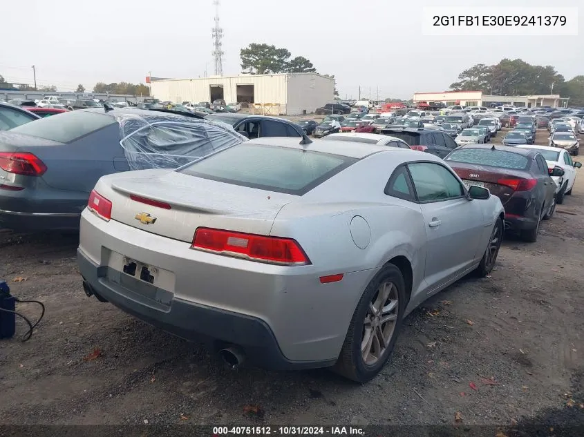 2G1FB1E30E9241379 2014 Chevrolet Camaro 1Lt