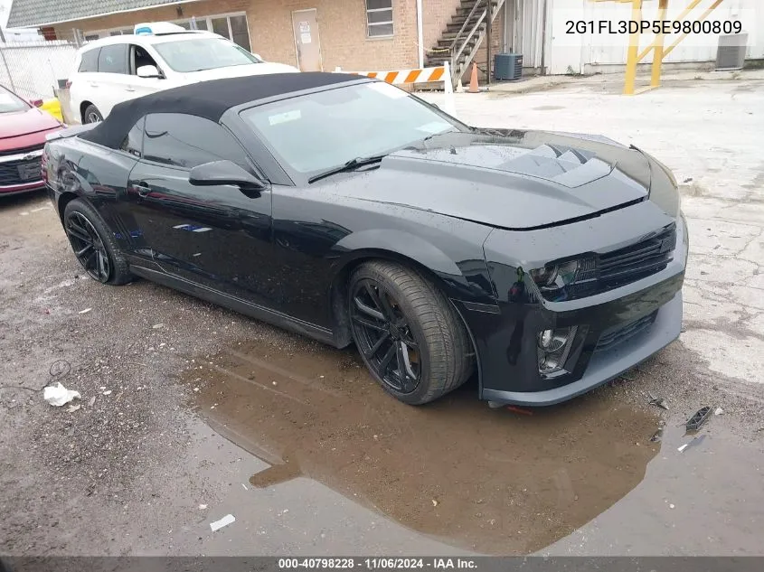 2014 Chevrolet Camaro Zl1 VIN: 2G1FL3DP5E9800809 Lot: 40798228