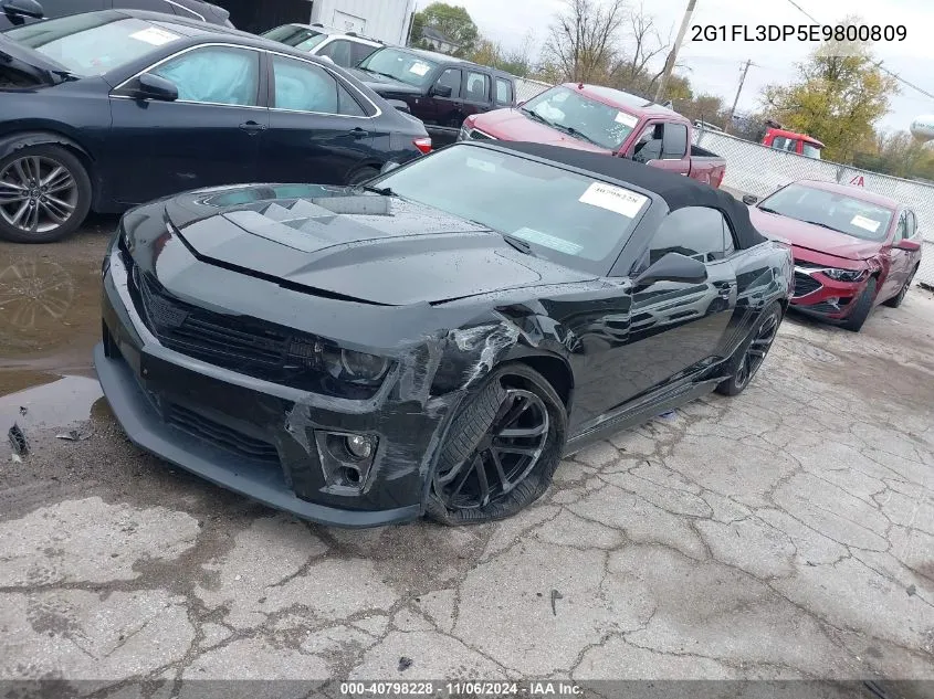 2014 Chevrolet Camaro Zl1 VIN: 2G1FL3DP5E9800809 Lot: 40798228