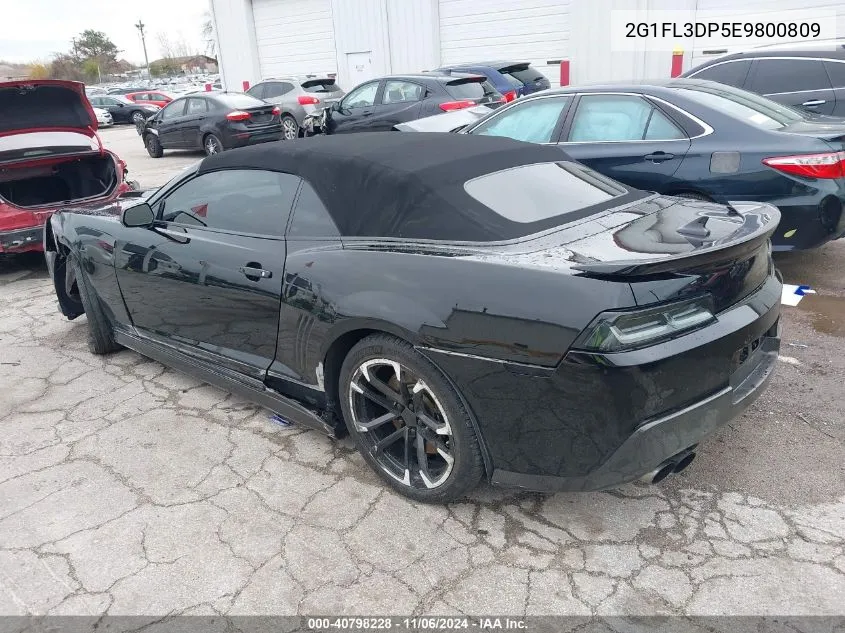 2014 Chevrolet Camaro Zl1 VIN: 2G1FL3DP5E9800809 Lot: 40798228