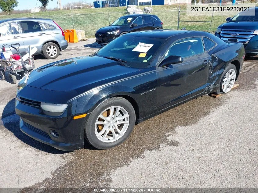 2014 Chevrolet Camaro Ls VIN: 2G1FA1E31E9233021 Lot: 40808620