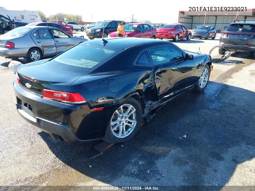 2014 Chevrolet Camaro Ls VIN: 2G1FA1E31E9233021 Lot: 40808620