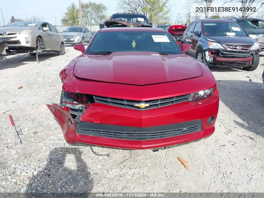 2014 Chevrolet Camaro 1Lt VIN: 2G1FB1E38E9143992 Lot: 40828519