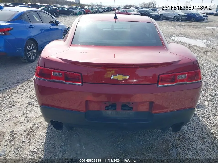 2014 Chevrolet Camaro 1Lt VIN: 2G1FB1E38E9143992 Lot: 40828519