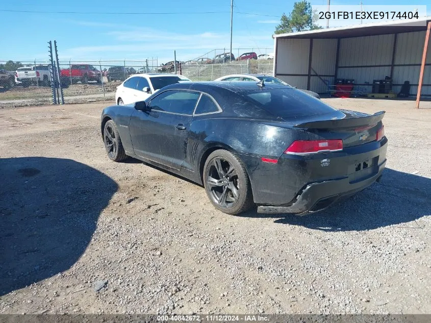 2014 Chevrolet Camaro 1Lt VIN: 2G1FB1E3XE9174404 Lot: 40842672