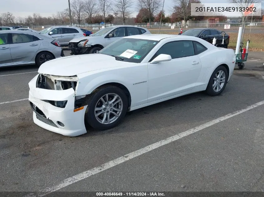 2014 Chevrolet Camaro 2Ls VIN: 2G1FA1E34E9133902 Lot: 40846649