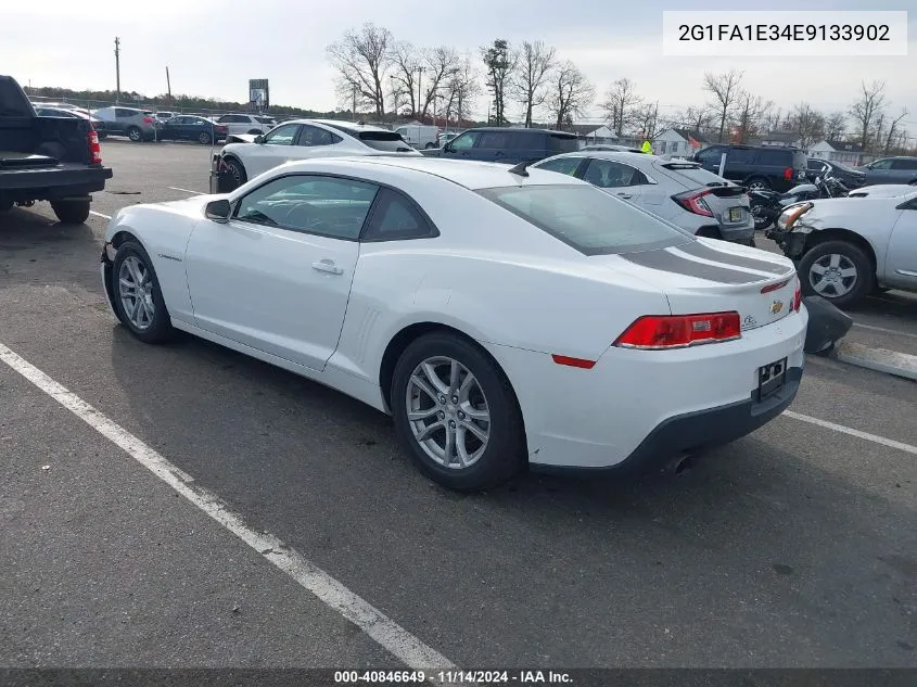 2014 Chevrolet Camaro 2Ls VIN: 2G1FA1E34E9133902 Lot: 40846649