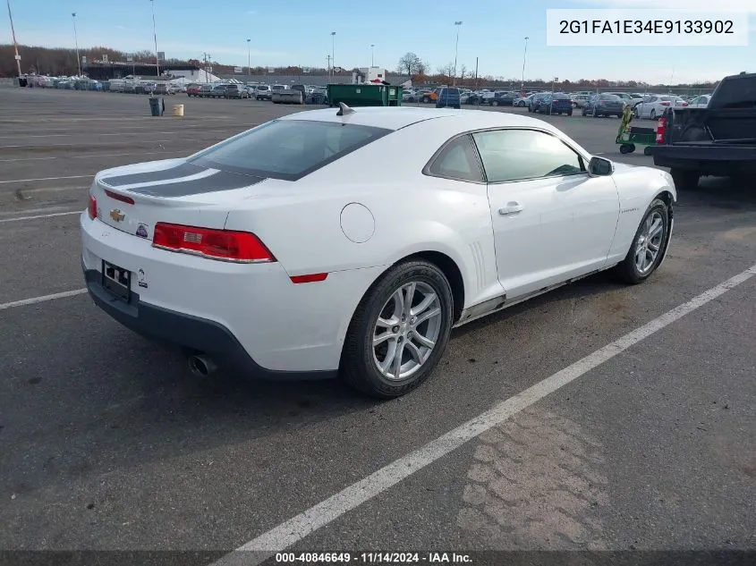 2014 Chevrolet Camaro 2Ls VIN: 2G1FA1E34E9133902 Lot: 40846649