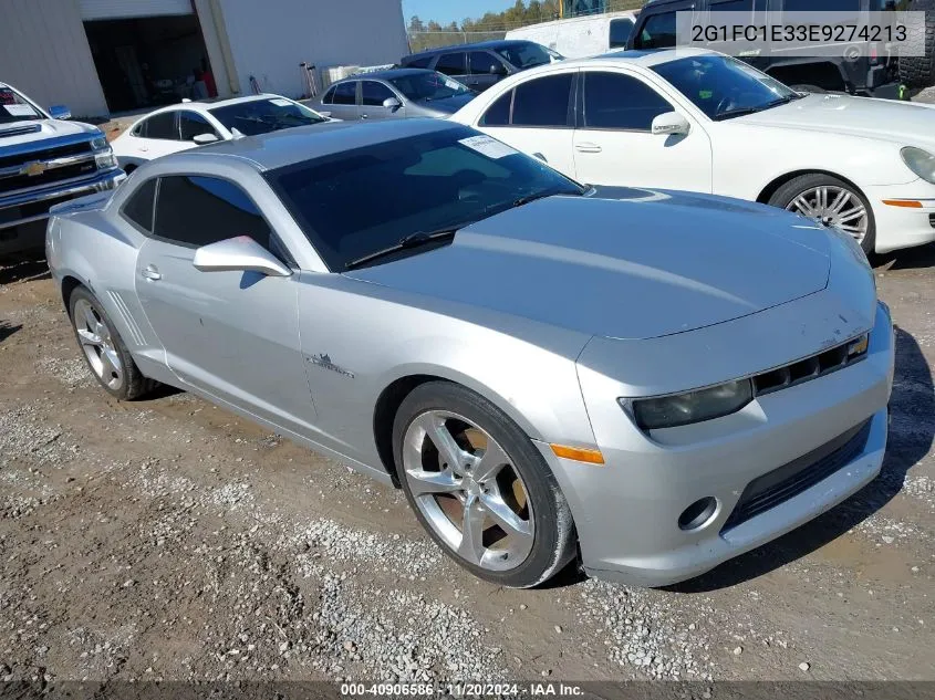 2014 Chevrolet Camaro 2Lt VIN: 2G1FC1E33E9274213 Lot: 40906586