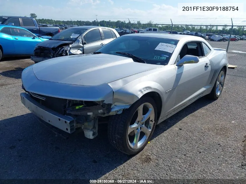 2015 Chevrolet Camaro 2Lt VIN: 2G1FF1E30F9188754 Lot: 39750368