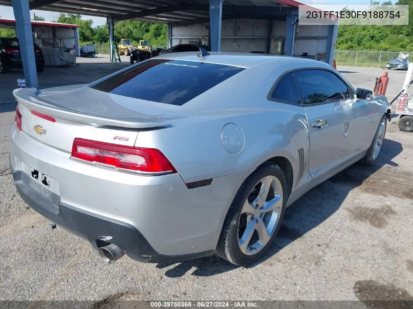 2015 Chevrolet Camaro 2Lt VIN: 2G1FF1E30F9188754 Lot: 39750368