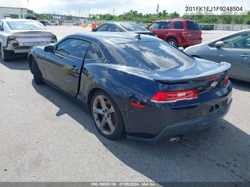 2015 Chevrolet Camaro 2Ss VIN: 2G1FK1EJ1F9248504 Lot: 39825136