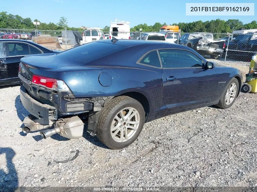 2015 Chevrolet Camaro 2Ls VIN: 2G1FB1E38F9162169 Lot: 39868757