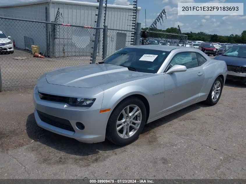 2015 Chevrolet Camaro 1Lt VIN: 2G1FC1E32F9183693 Lot: 39909475