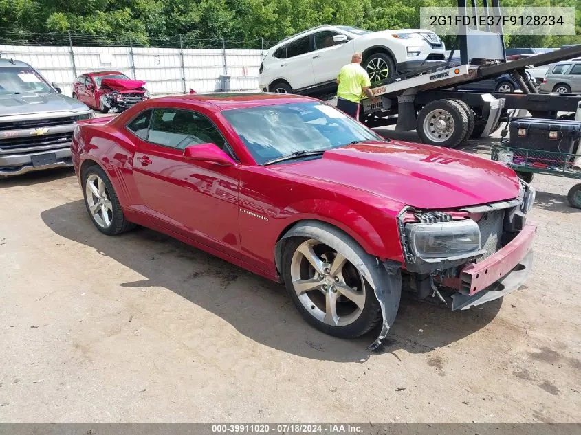 2015 Chevrolet Camaro 1Lt VIN: 2G1FD1E37F9128234 Lot: 39911020