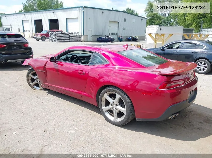 2015 Chevrolet Camaro 1Lt VIN: 2G1FD1E37F9128234 Lot: 39911020