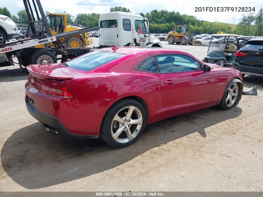 2015 Chevrolet Camaro 1Lt VIN: 2G1FD1E37F9128234 Lot: 39911020