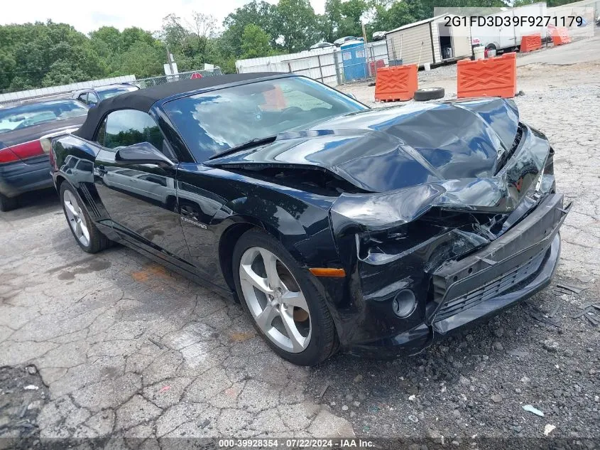 2015 Chevrolet Camaro 1Lt VIN: 2G1FD3D39F9271179 Lot: 39928354