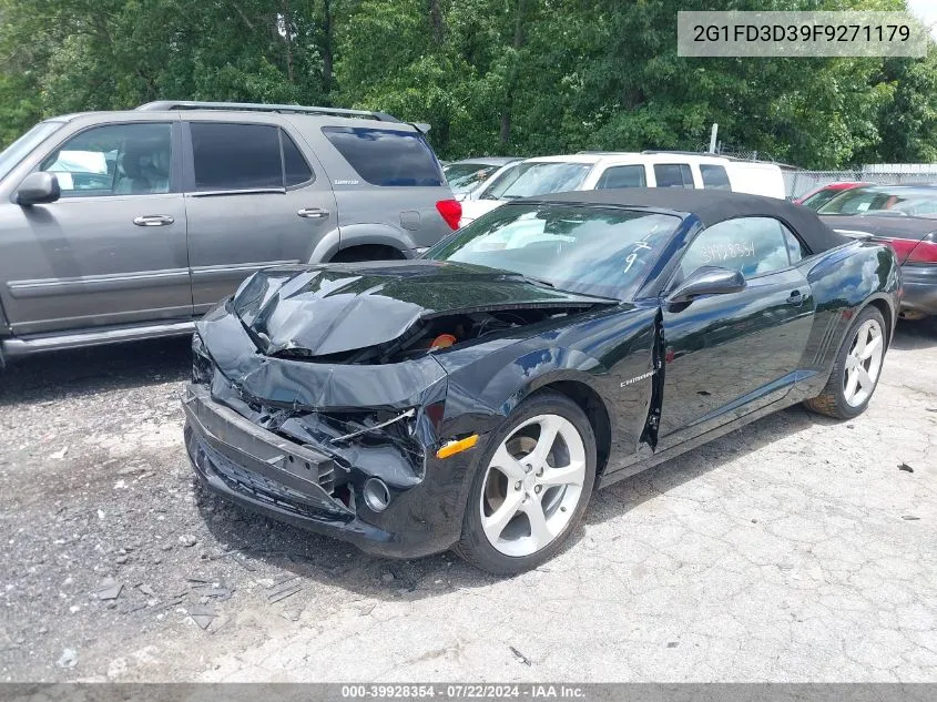 2015 Chevrolet Camaro 1Lt VIN: 2G1FD3D39F9271179 Lot: 39928354