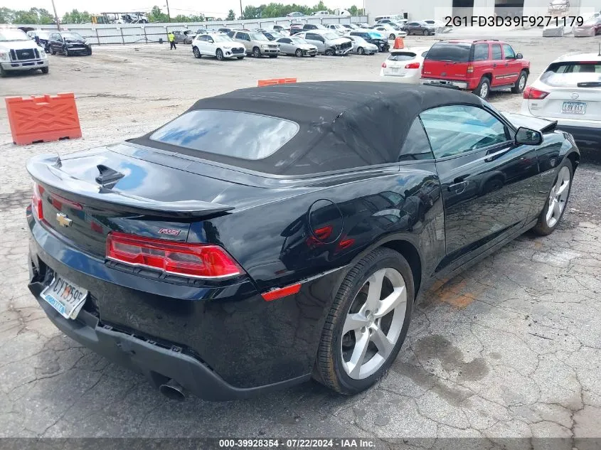 2015 Chevrolet Camaro 1Lt VIN: 2G1FD3D39F9271179 Lot: 39928354