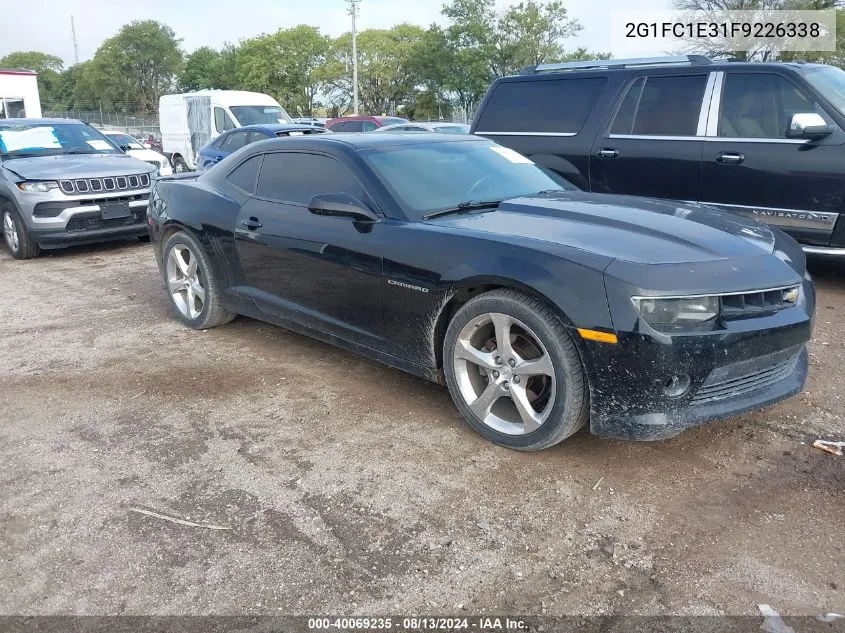 2015 Chevrolet Camaro 1Lt VIN: 2G1FC1E31F9226338 Lot: 40069235