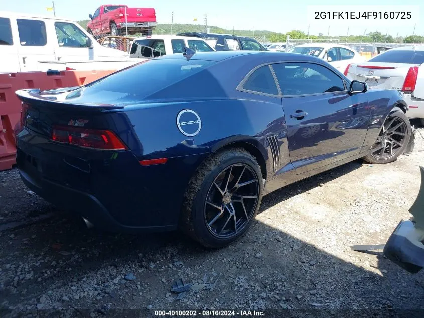 2015 Chevrolet Camaro 2Ss VIN: 2G1FK1EJ4F9160725 Lot: 40100202