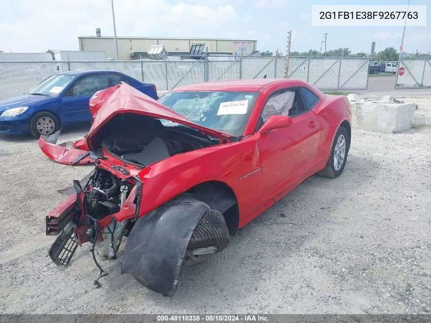 2015 Chevrolet Camaro 2Ls VIN: 2G1FB1E38F9267763 Lot: 40110338