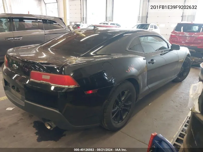 2015 Chevrolet Camaro 2Ls VIN: 2G1FB1E39F9202632 Lot: 40126563