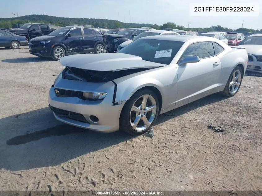 2015 Chevrolet Camaro 2Lt VIN: 2G1FF1E30F9228024 Lot: 40179559