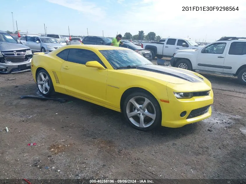 2015 Chevrolet Camaro 1Lt VIN: 2G1FD1E30F9298564 Lot: 40258196