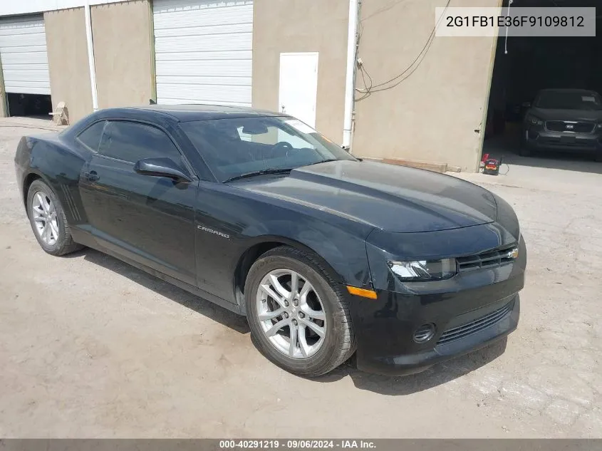 2015 Chevrolet Camaro 2Ls VIN: 2G1FB1E36F9109812 Lot: 40291219