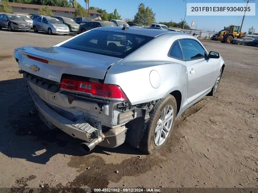 2015 Chevrolet Camaro Ls VIN: 2G1FB1E38F9304035 Lot: 40321582