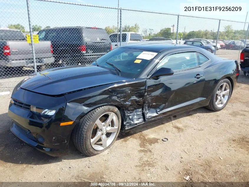 2015 Chevrolet Camaro Lt VIN: 2G1FD1E31F9256209 Lot: 40334708