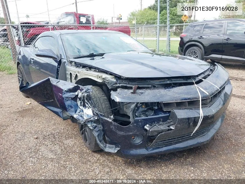 2015 Chevrolet Camaro 1Lt VIN: 2G1FD1E30F9169028 Lot: 40345871