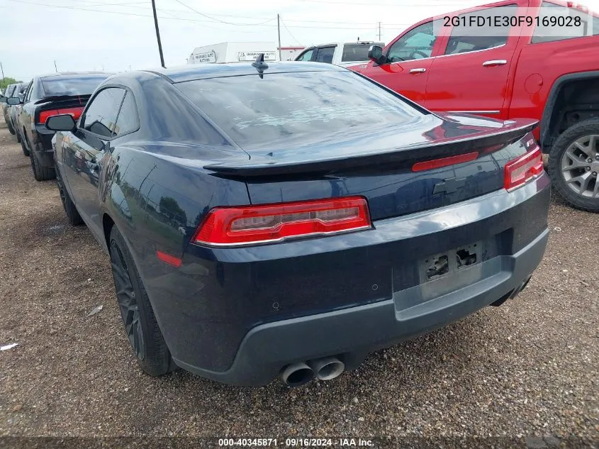 2015 Chevrolet Camaro 1Lt VIN: 2G1FD1E30F9169028 Lot: 40345871