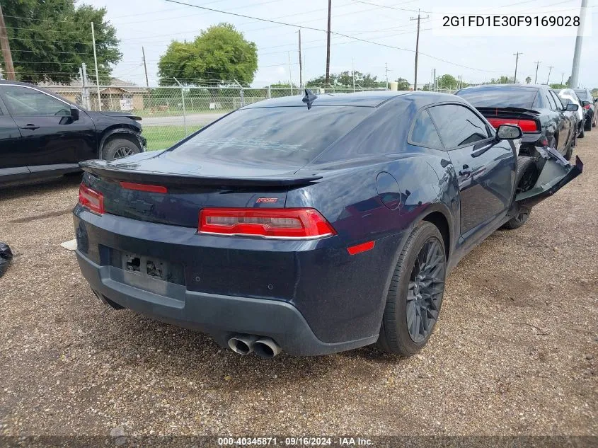 2015 Chevrolet Camaro 1Lt VIN: 2G1FD1E30F9169028 Lot: 40345871