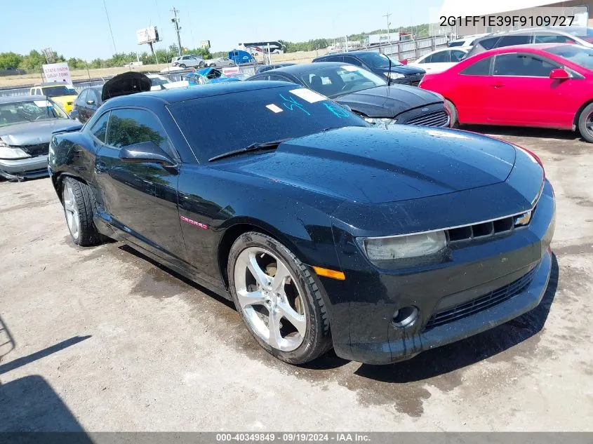 2015 Chevrolet Camaro 2Lt VIN: 2G1FF1E39F9109727 Lot: 40349849