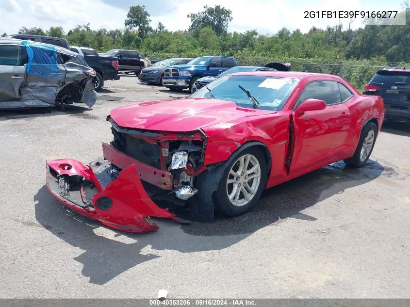 2015 Chevrolet Camaro 2Ls VIN: 2G1FB1E39F9166277 Lot: 40353206