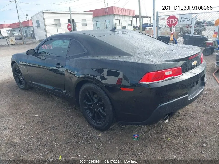 2015 Chevrolet Camaro 1Lt VIN: 2G1FD1E30F9108066 Lot: 40363981