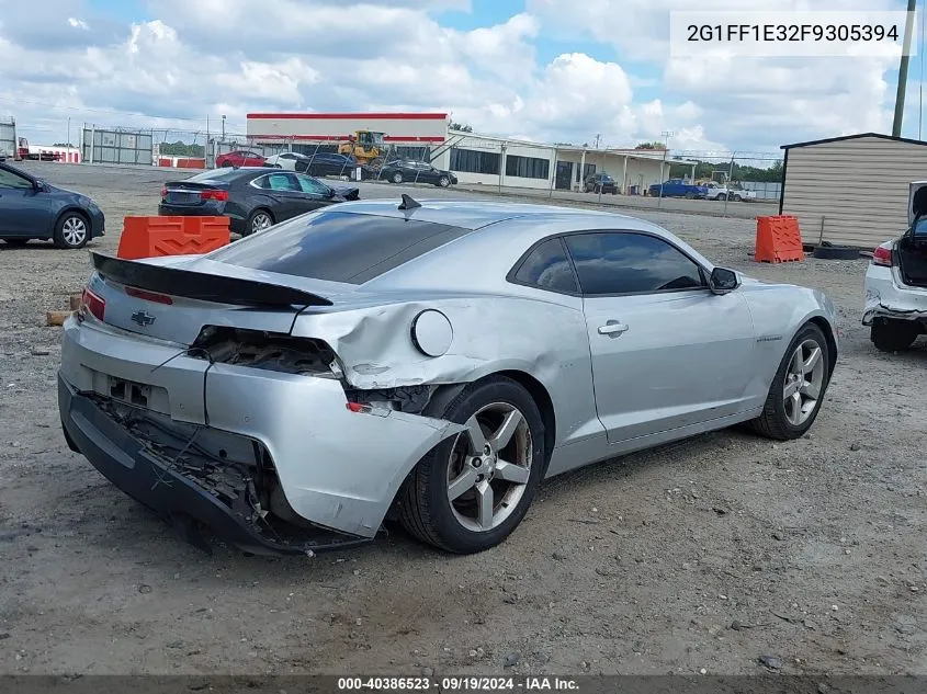 2015 Chevrolet Camaro 2Lt VIN: 2G1FF1E32F9305394 Lot: 40386523