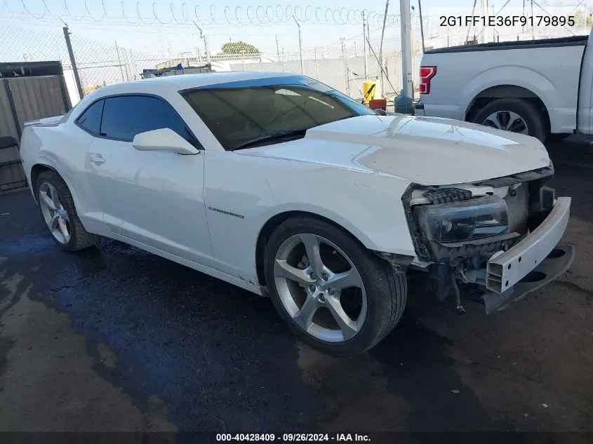 2G1FF1E36F9179895 2015 Chevrolet Camaro 2Lt