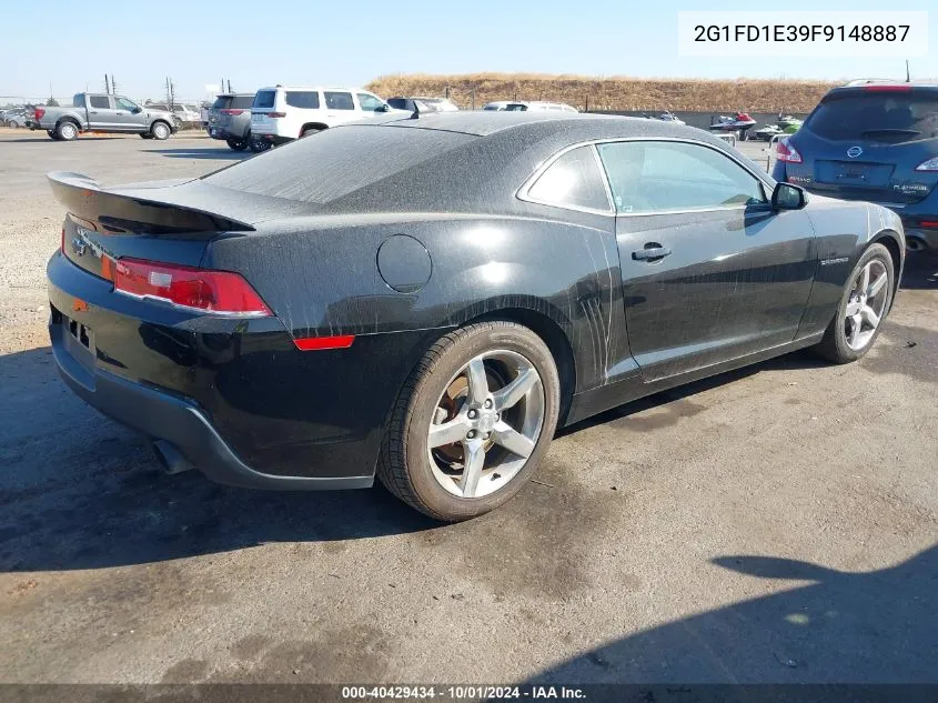 2015 Chevrolet Camaro 1Lt VIN: 2G1FD1E39F9148887 Lot: 40429434