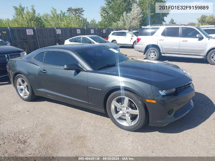 2015 Chevrolet Camaro 1Lt VIN: 2G1FD1E32F9159889 Lot: 40430138