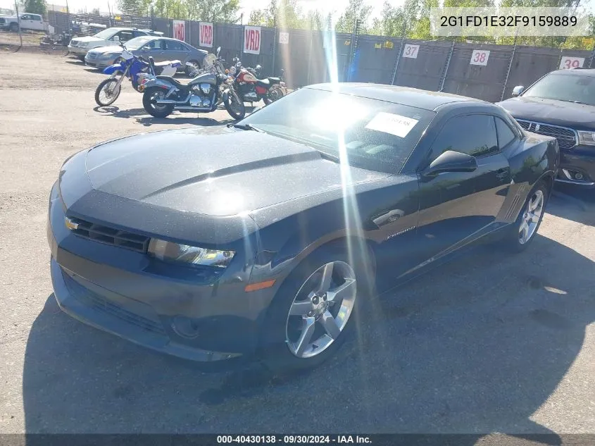 2015 Chevrolet Camaro 1Lt VIN: 2G1FD1E32F9159889 Lot: 40430138