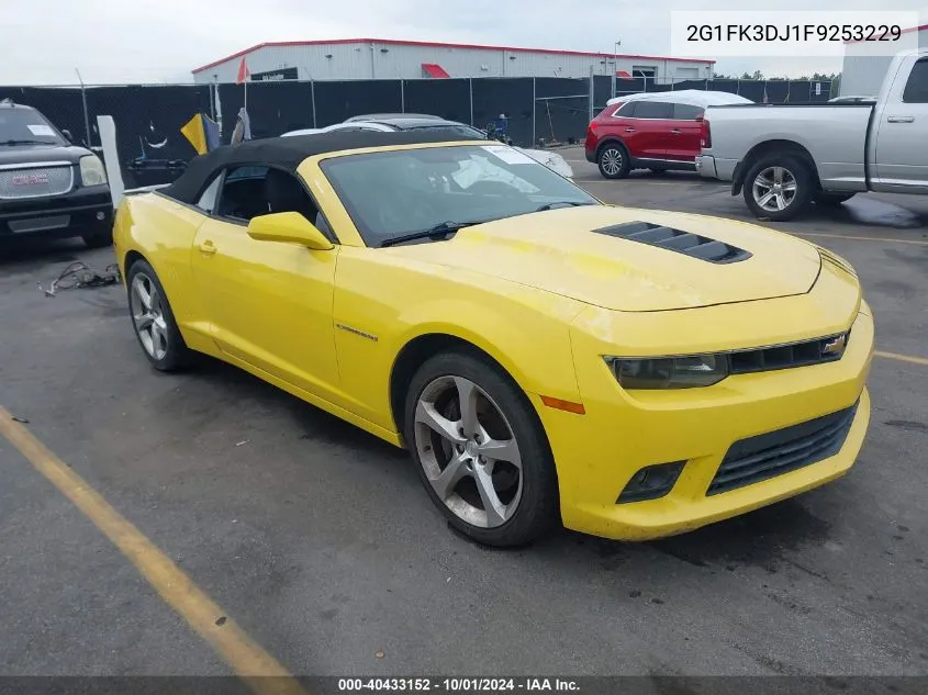 2015 Chevrolet Camaro 2Ss VIN: 2G1FK3DJ1F9253229 Lot: 40433152