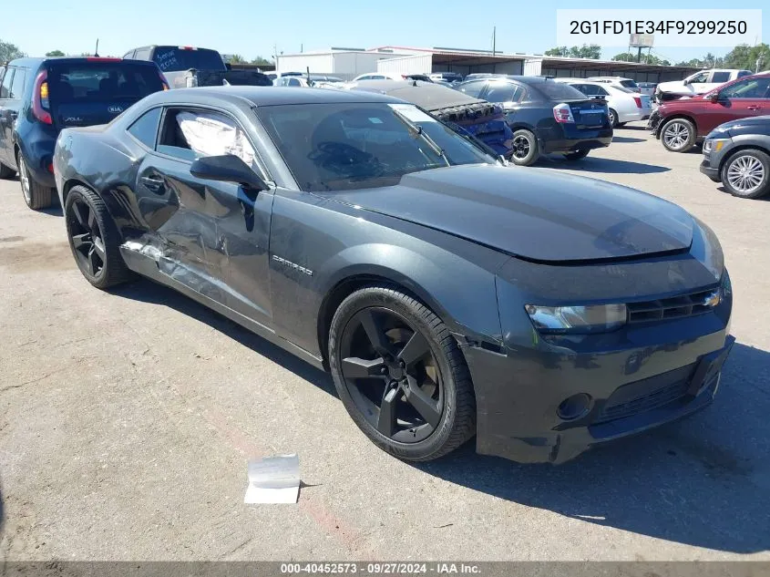 2G1FD1E34F9299250 2015 Chevrolet Camaro 1Lt