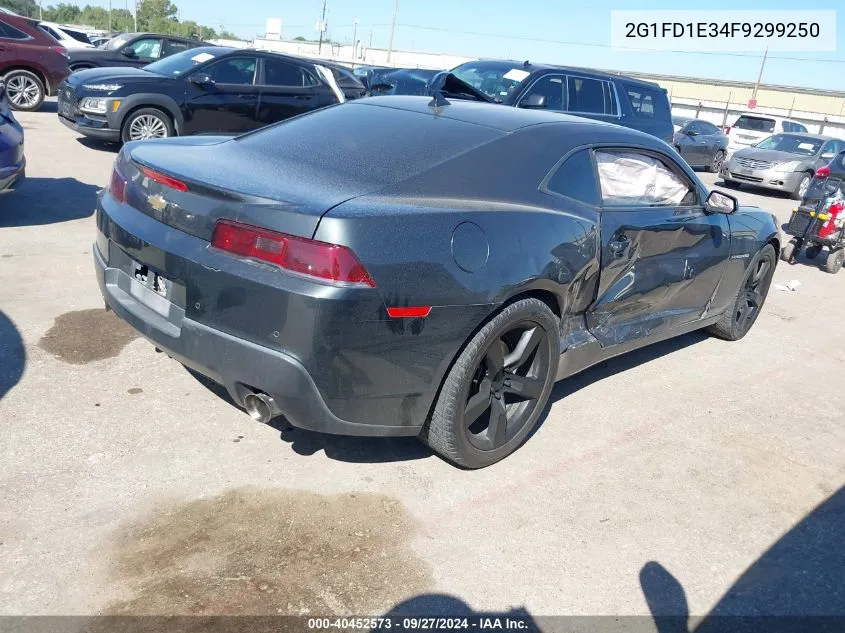 2015 Chevrolet Camaro 1Lt VIN: 2G1FD1E34F9299250 Lot: 40452573